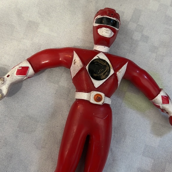 Power Ranger Toys Vintage Power Rangers Bendables Lot 2 Blue And